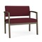 Lesro Lenox Steel Bariatric Chair Metal Frame, Bronze, OH Wine Upholstery LS1401 - alternate 1